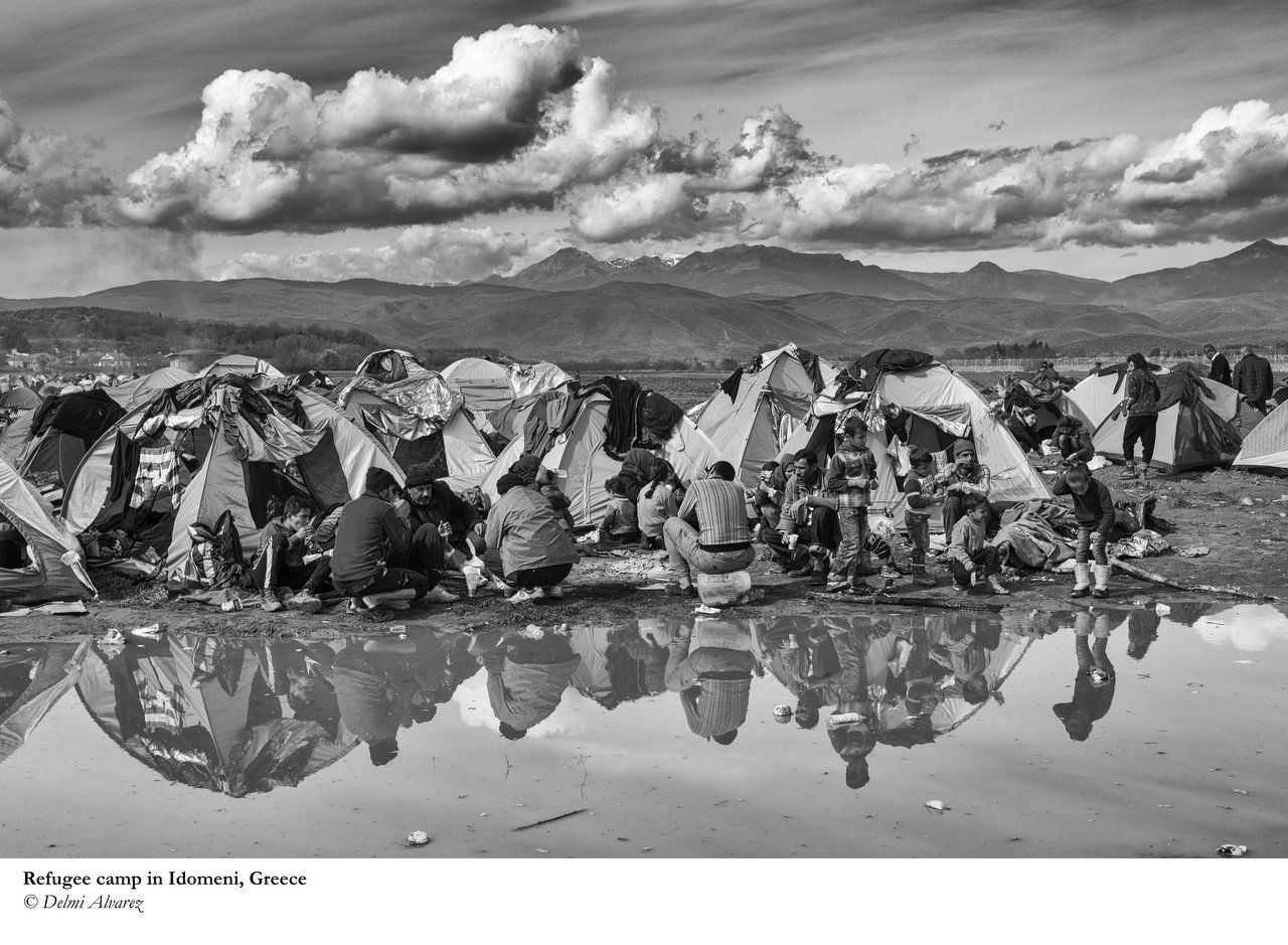  Last days for Jungle of Calais, in the next days will be demolished Eritrean church & tents of 1K transmigrants, Calais, France, March 4, 2016. Credit Photo © Delmi Alvarez. 