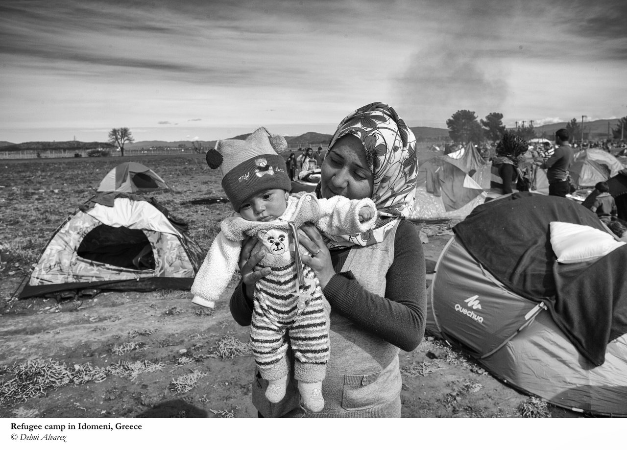  Last days for Jungle of Calais, in the next days will be demolished Eritrean church & tents of 1K transmigrants, Calais, France, March 4, 2016. Credit Photo © Delmi Alvarez. 