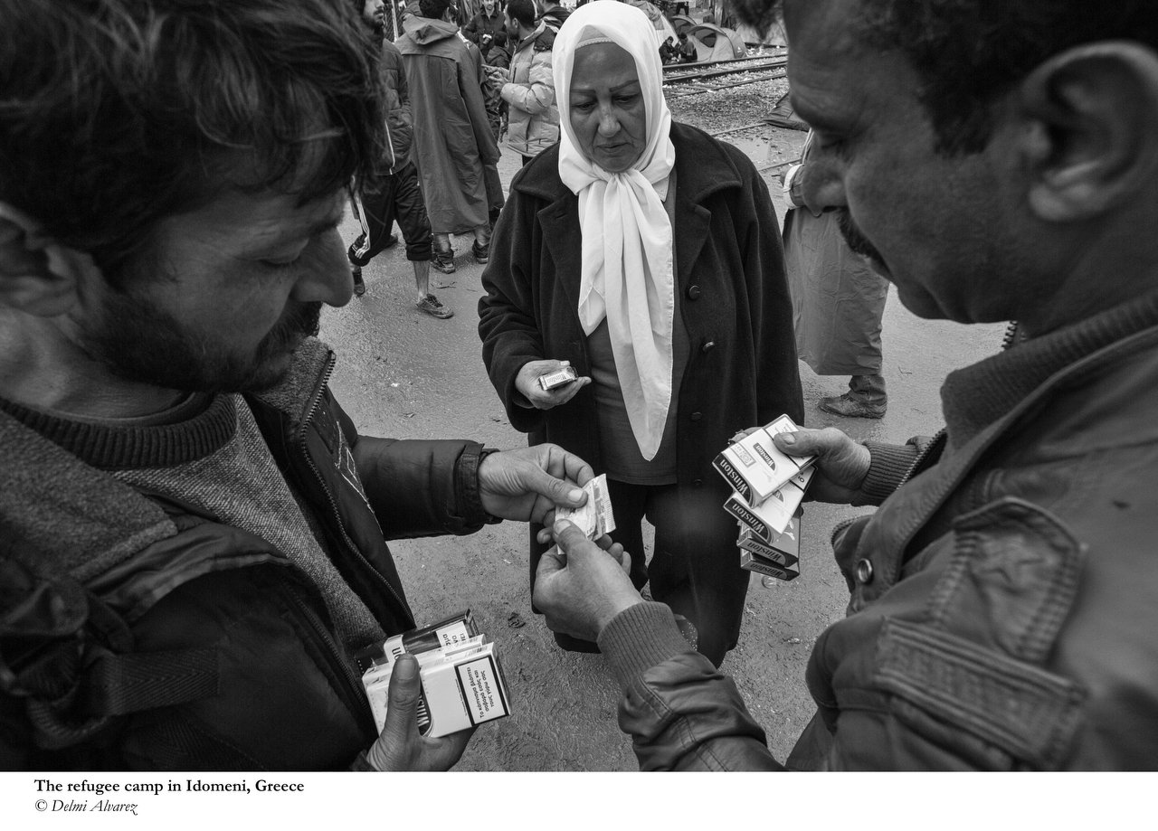  Idomeni, Grece, March 9, 2016. Credit Photo © Delmi Alvarez. Restrictions: *France, Austria, Germany, Denmark, Belgium* 