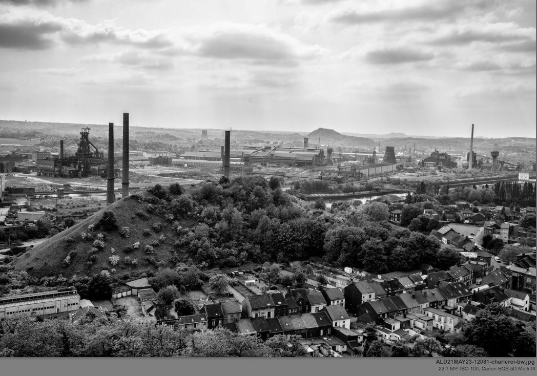 Charleroi a black coal city