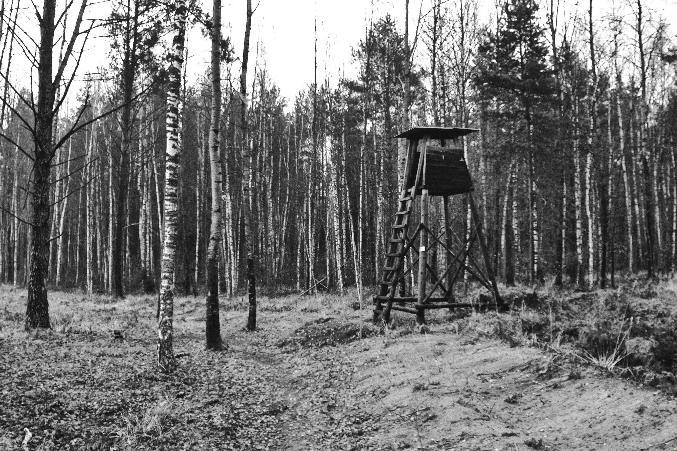  Border guard post close to the Latvia-Russia border. 2003 