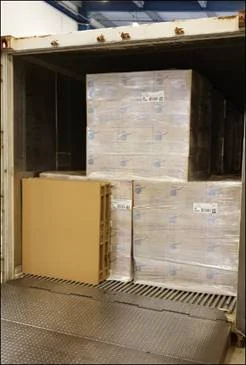 Innovative use of pallets at Whareroa Dairy Plant