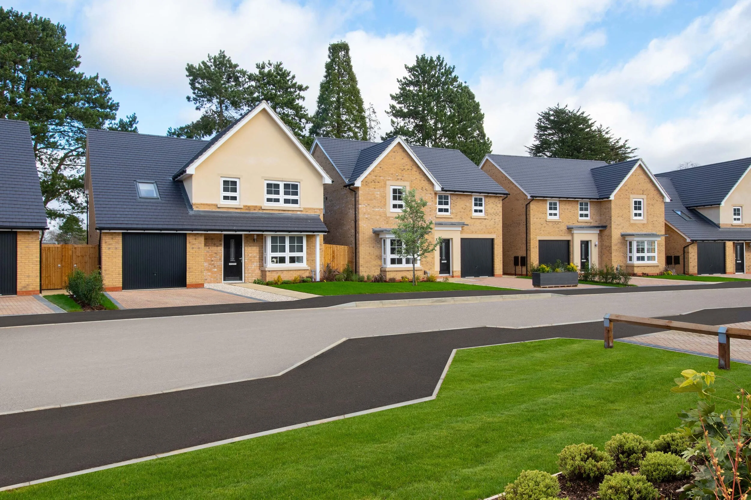  external street scene photography of house builders barratt homes https://www.procterimages.co.uk/ 