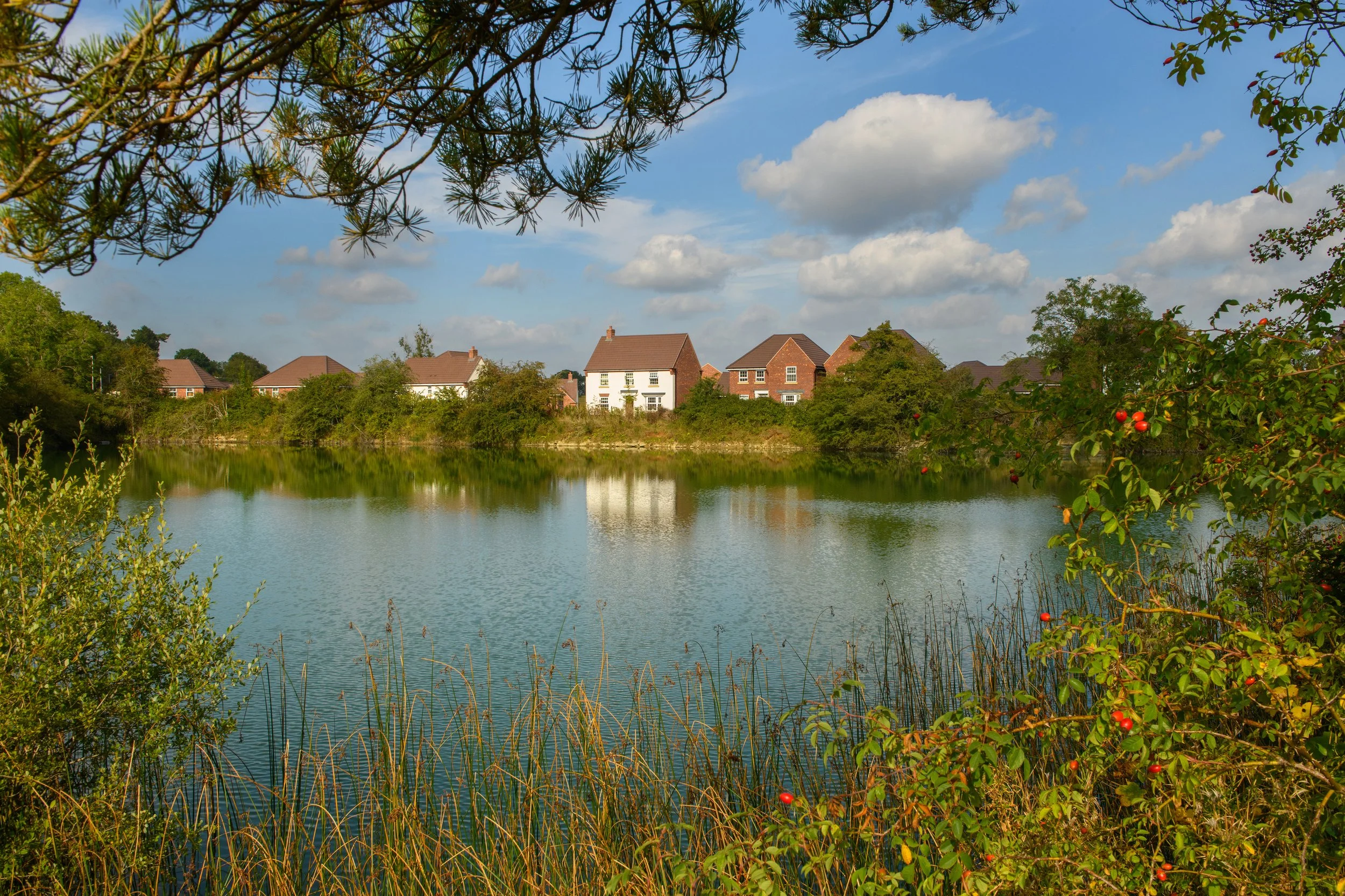  External photography street scene of new build housing site based in north yorkshire https://www.procterimages.co.uk/ 