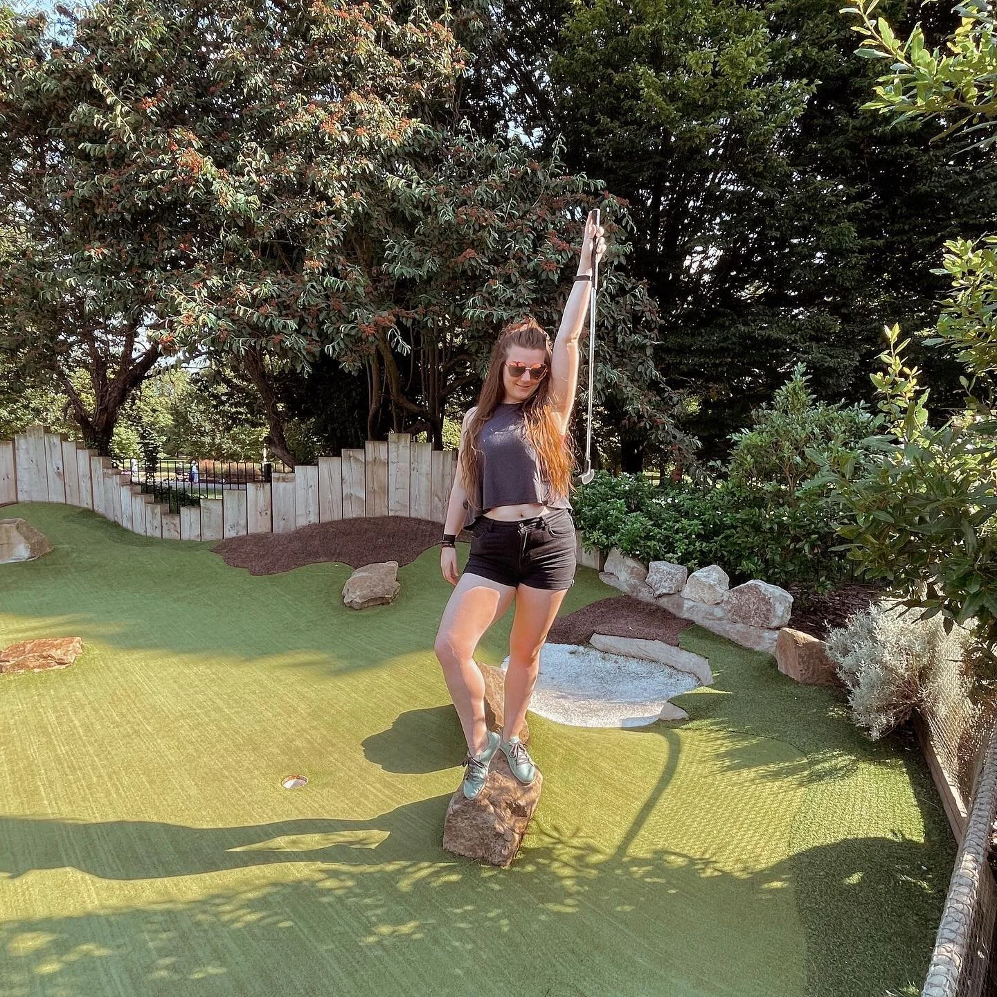 Holiday vibes on point ✨

&bull;
&bull;
&bull;
&bull;
&bull;
#love #instagram #instagood #strong #getfit #cardio #exercise #polishgirl #muscle #fitnessaddict #fitnessmodel #determination #abs #train #yoga #midel #yogaeverydamnday #minigolf #model #go