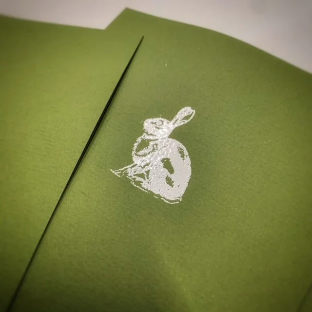 Briefpapier "Osterhase"