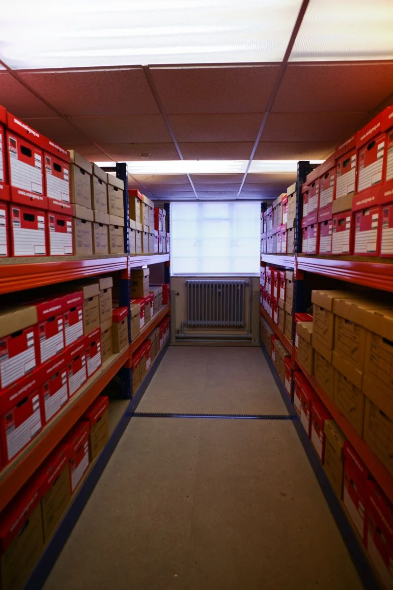 Part of our stored archive