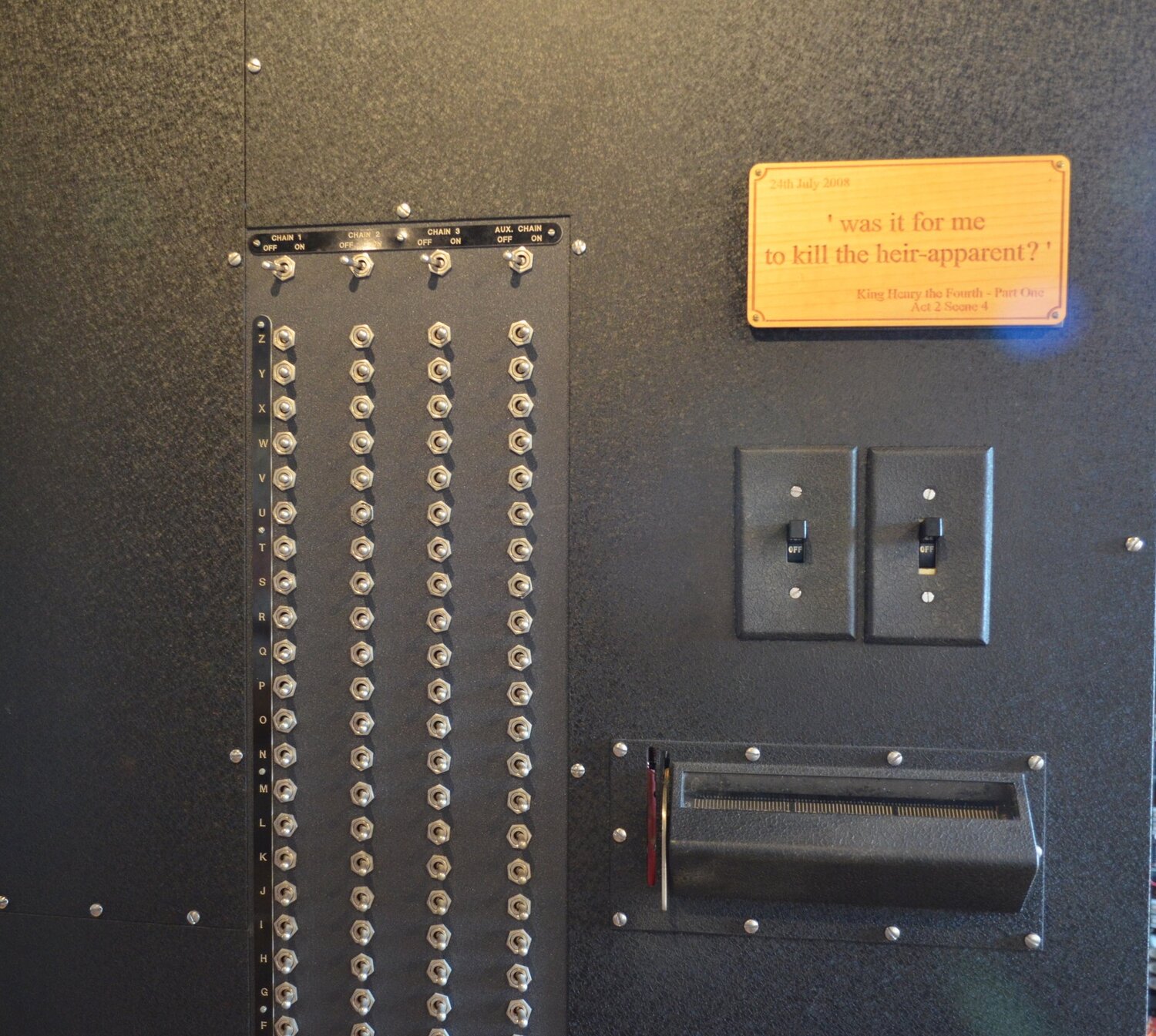 The Turing-Welchman Bombe — The National Museum of Computing