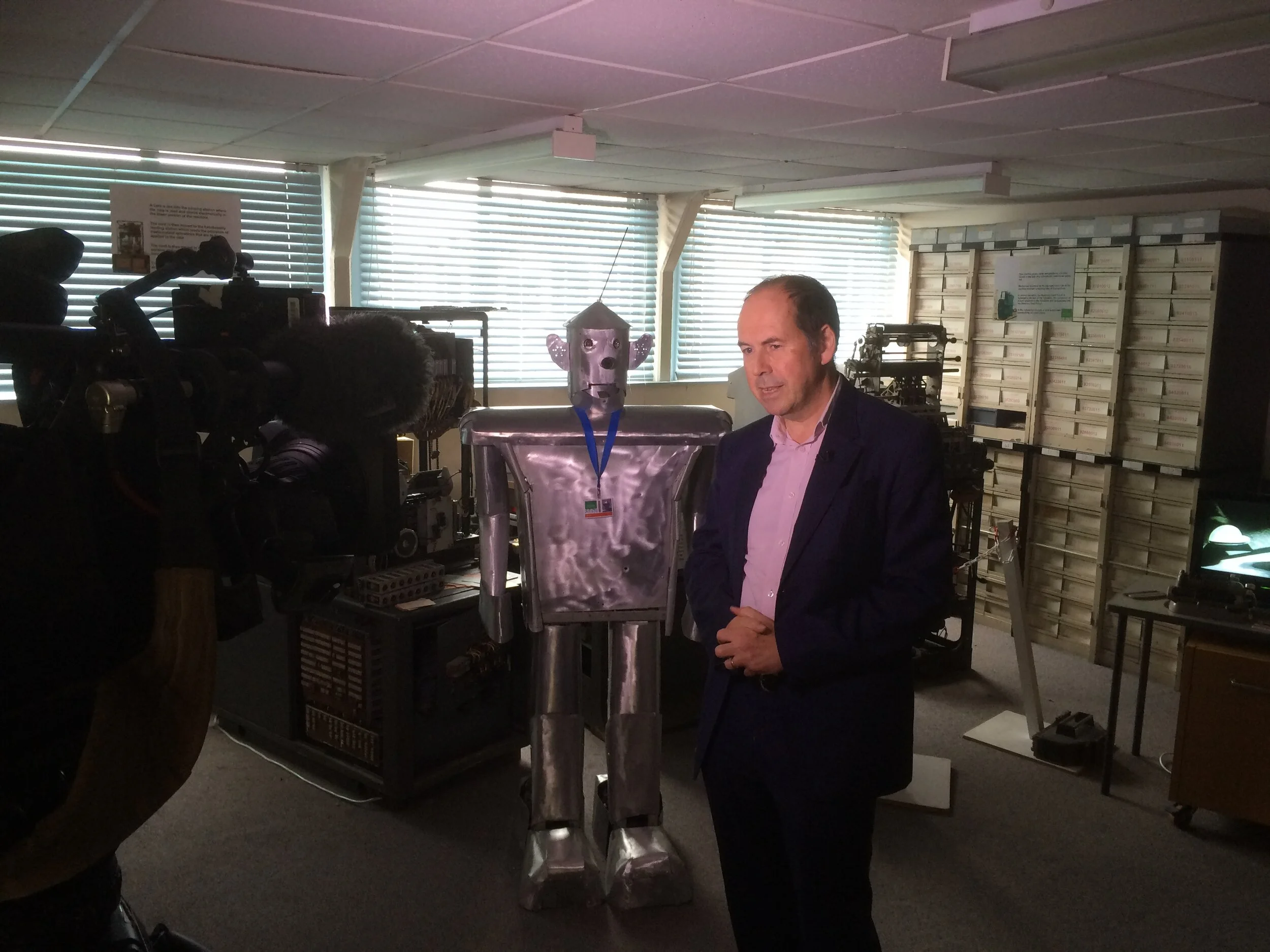 Rory Cellan-Jones receives Honorary Fellowship from The National Museum of Computing for his services to technology education
