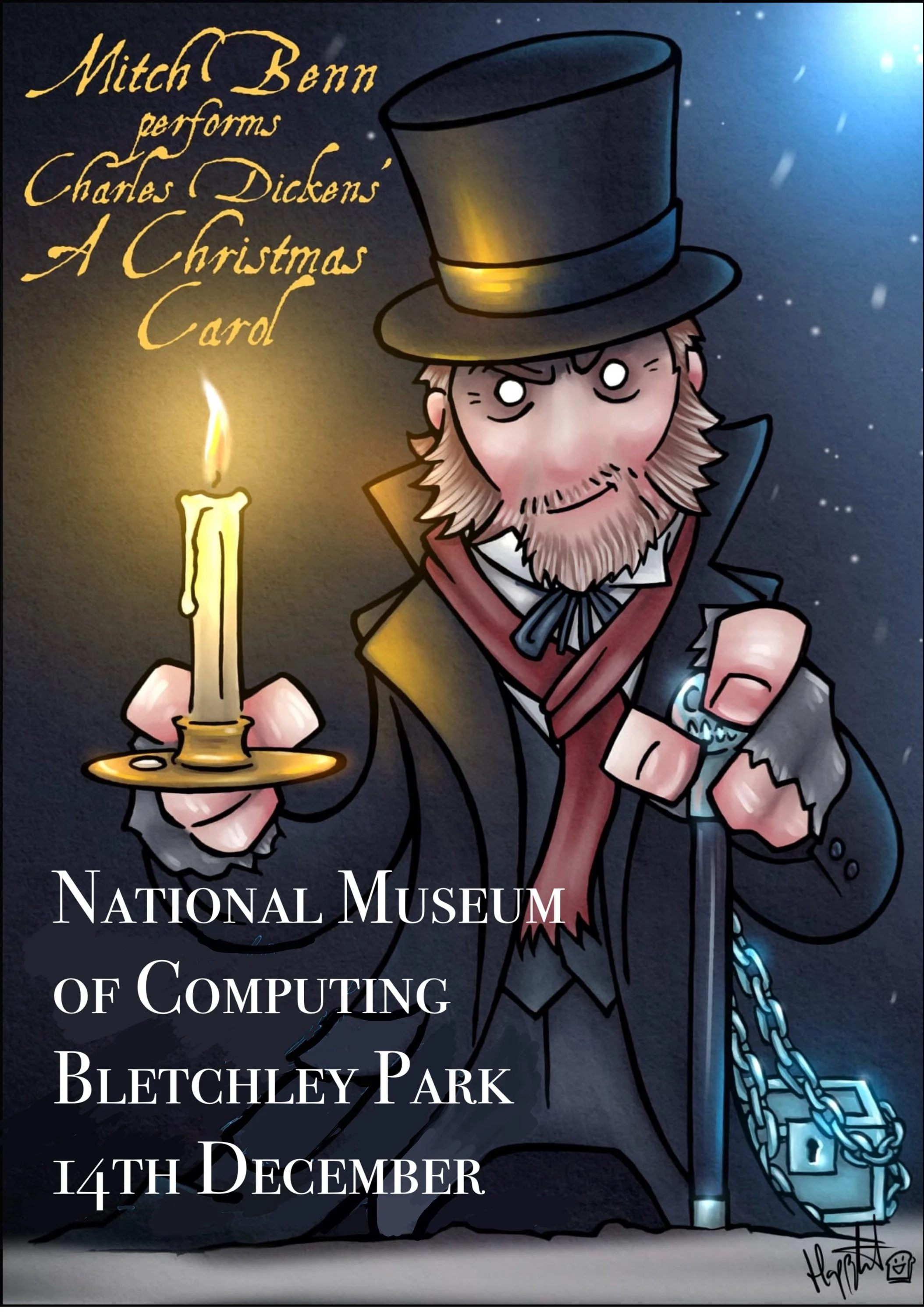 Mitch Benn is bringing his sold-out show A Christmas Carol