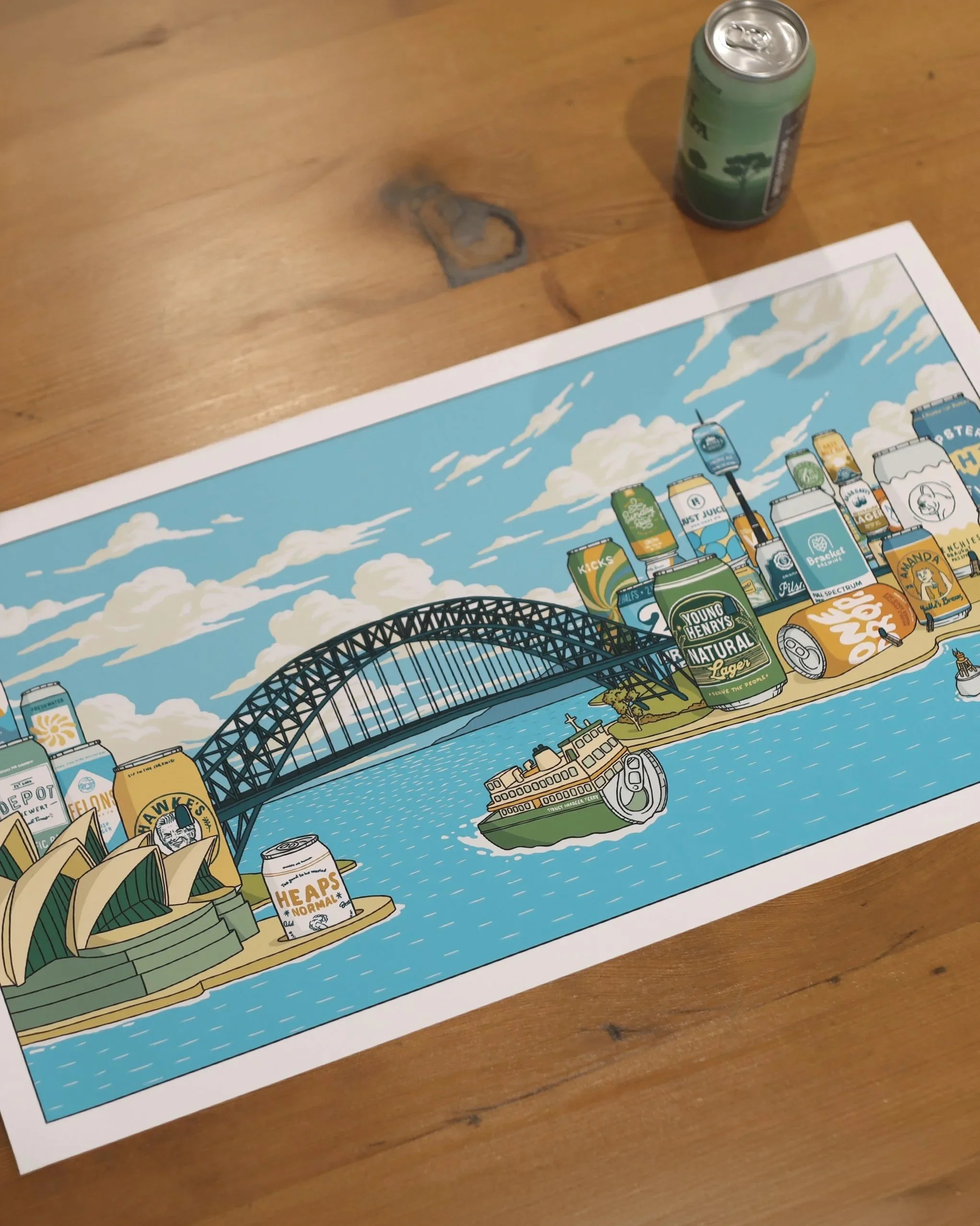Sydney Harbeer - Limited Release Print
