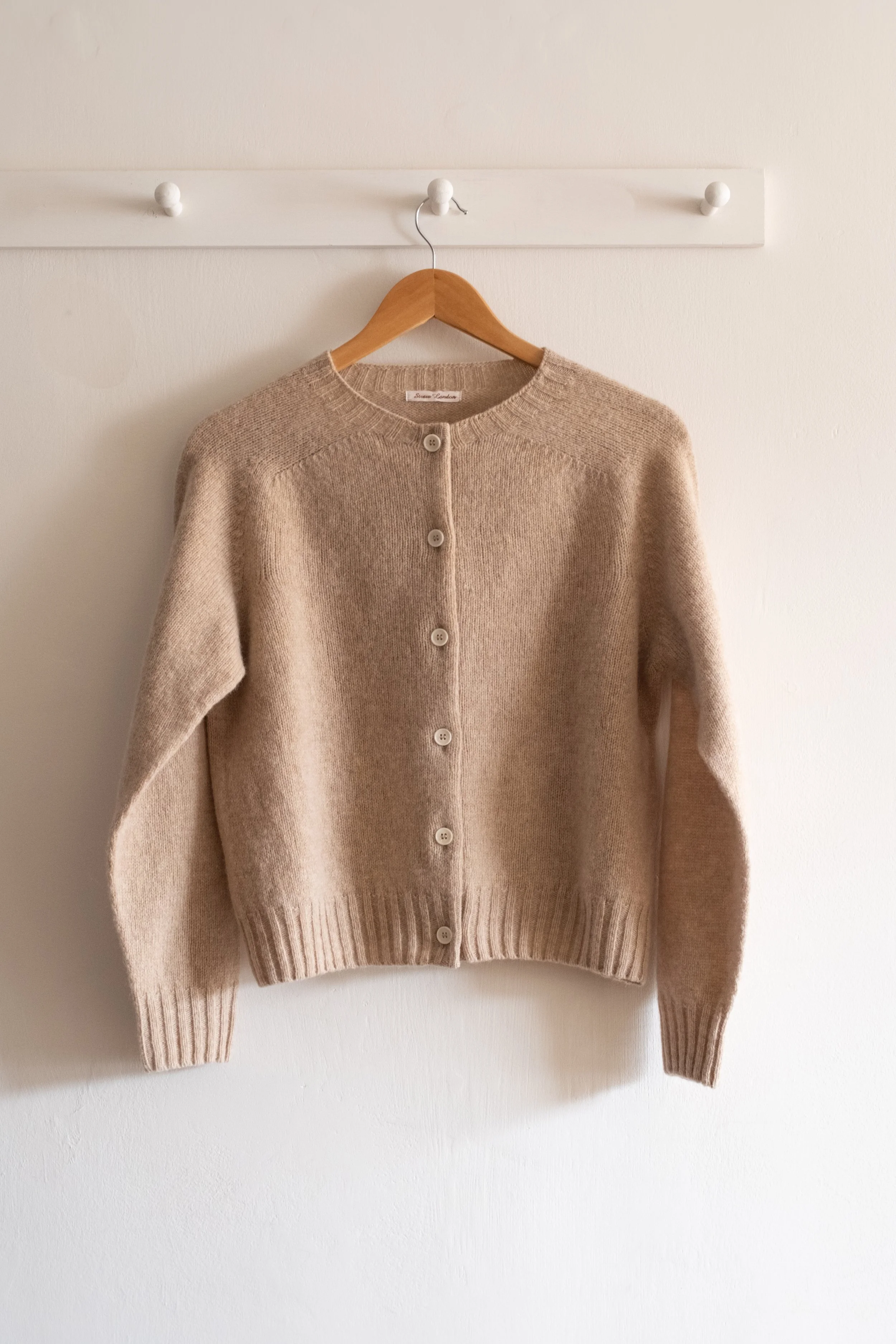 Lambswool Cardigan - Oat
