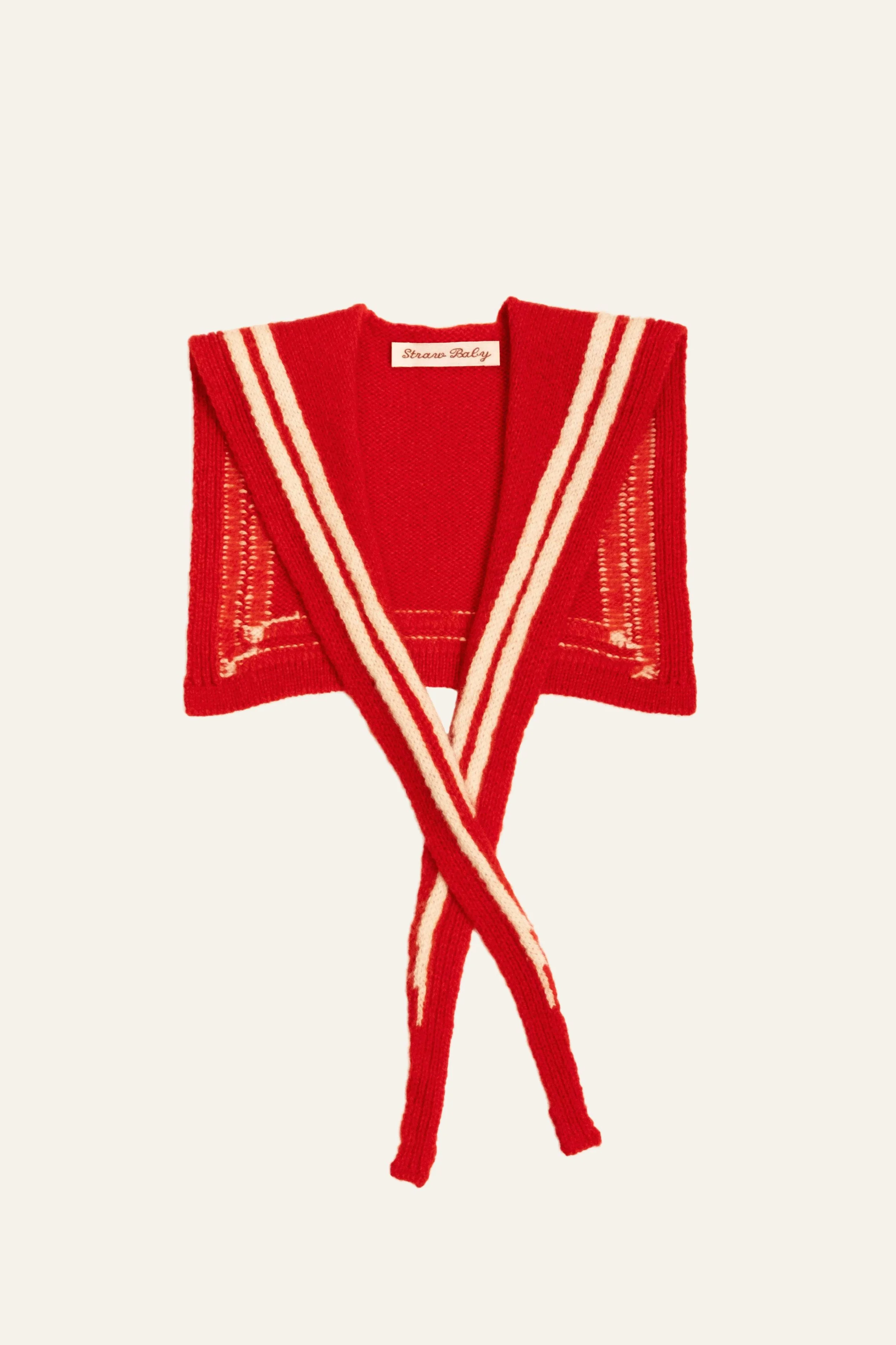 Poppy Lambswool Children's Sailor Scarf