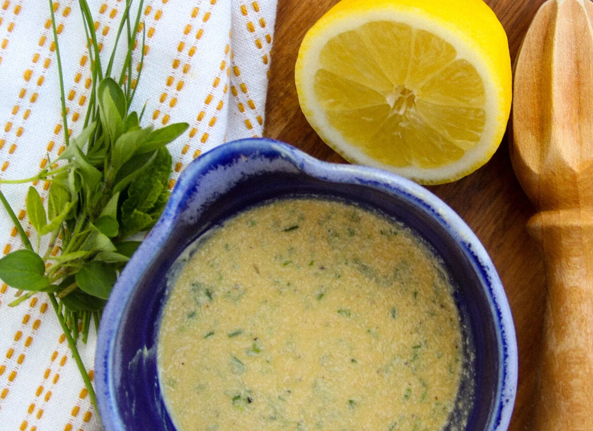Lemon tahini dressing