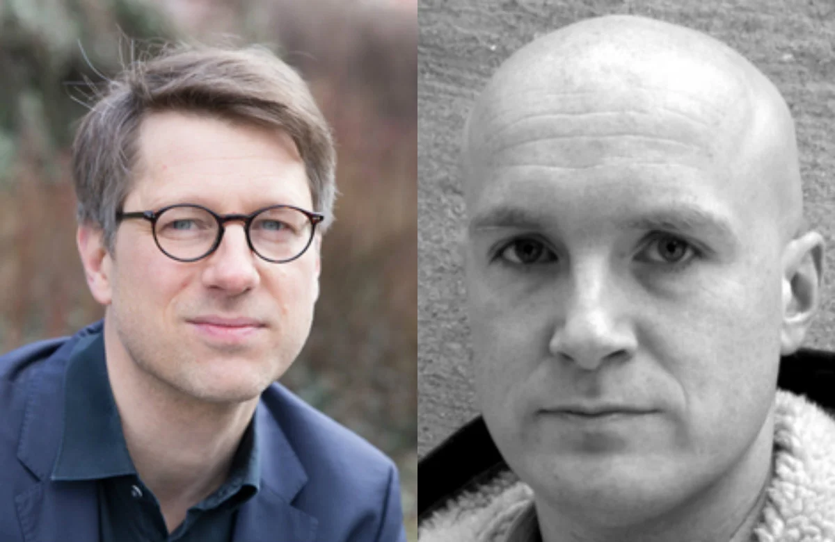 Selvportrett med bisverm: Jan Wagner &amp; Asbjørn Stenmark (engelsk)