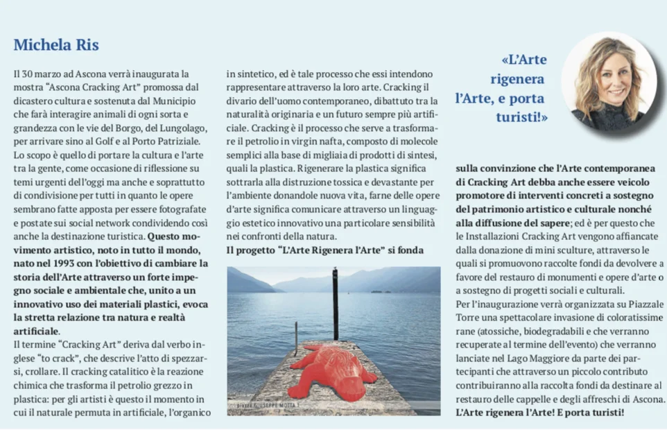“Ascona Cracking Art” (opinione liberale 15.03.2019)
