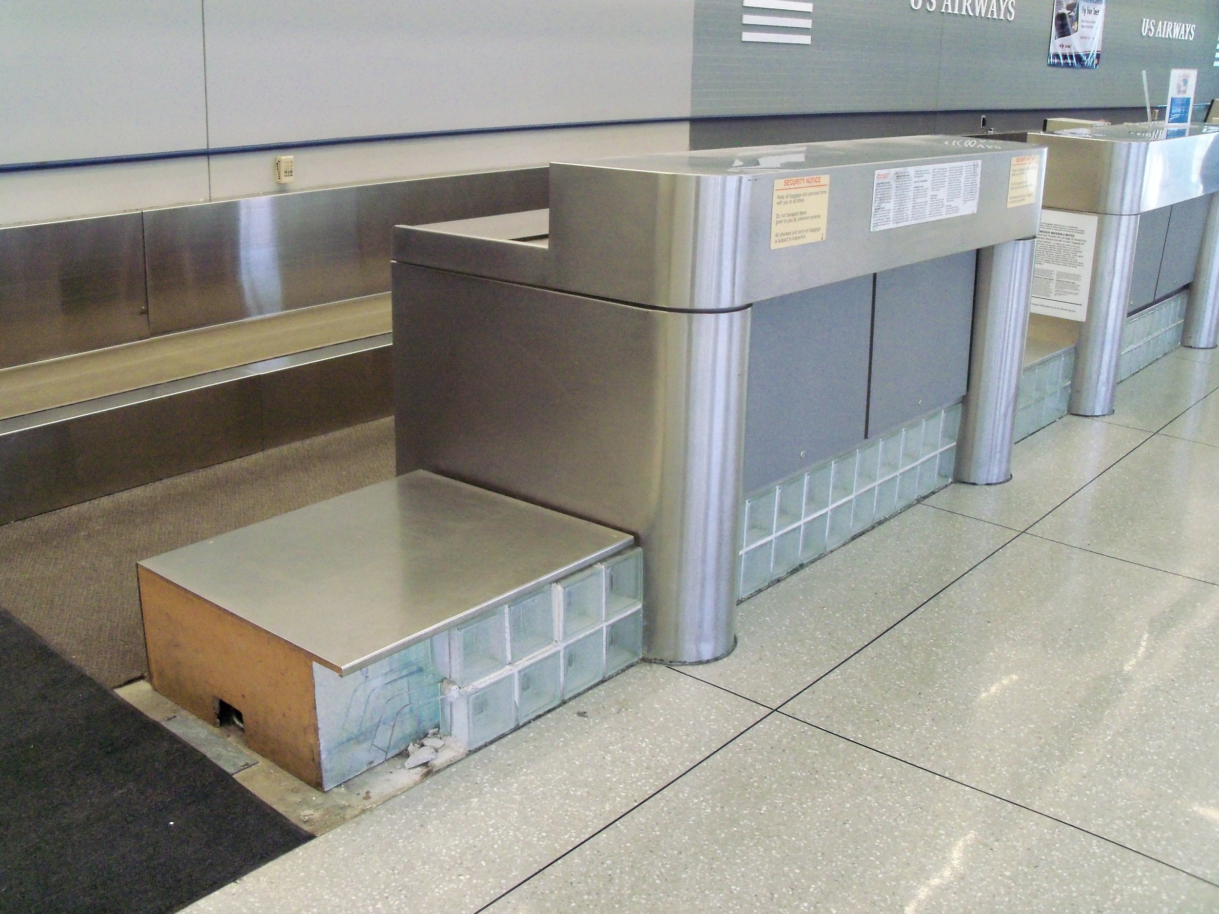 Rochester Airport Ticket Counter Renovation