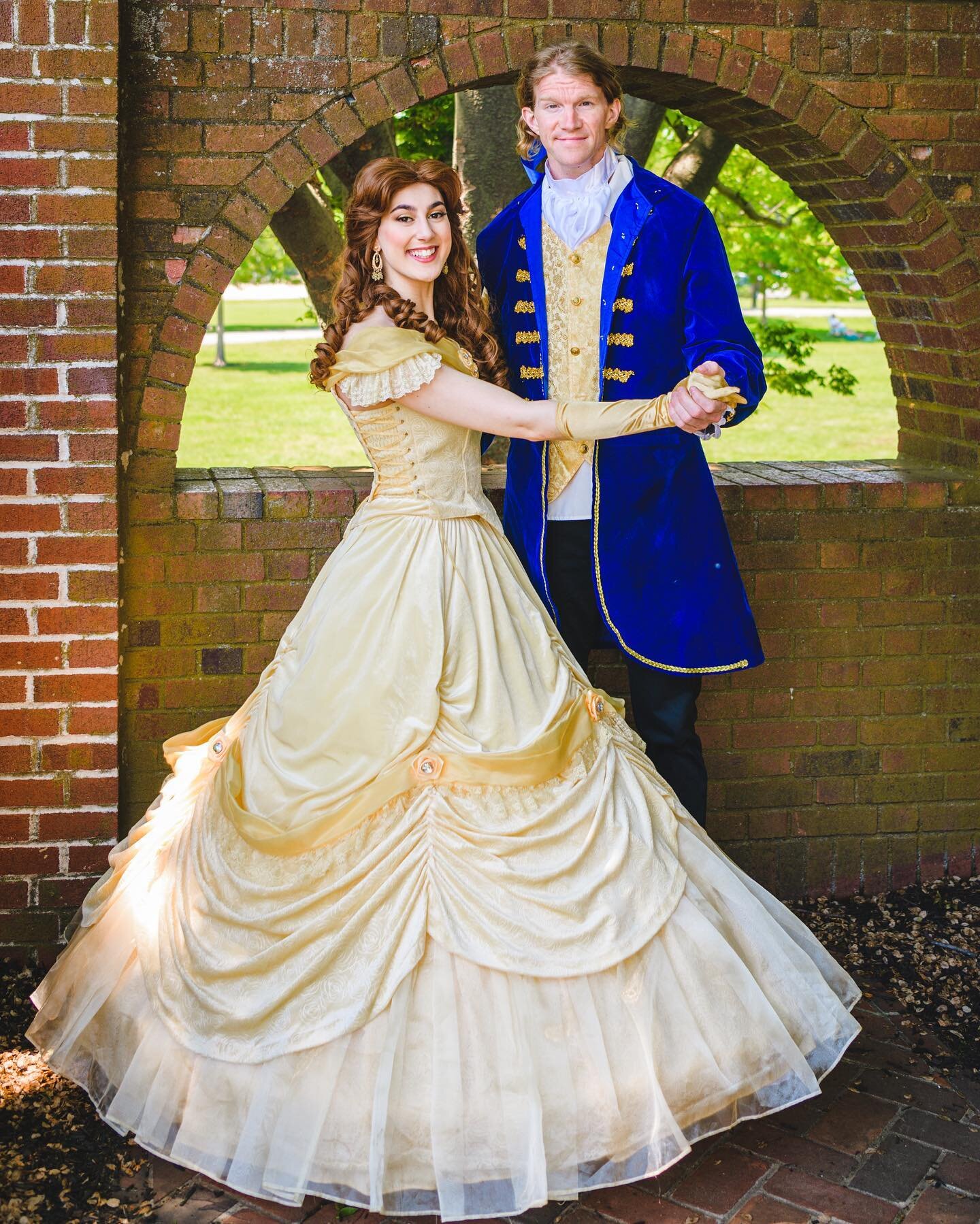 This #TrueLoveTuesday we are featuring our Beauty Princess and Beast Prince! This enchanting couple will be available at a promotional rate for dates in August or September if you book before the last petal falls - next Tuesday when a new couple is f