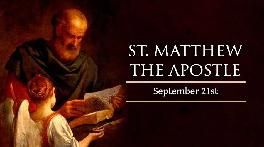 Feast of Saint Matthew, Apostle &amp; Evangelist, Holy Communion &amp; Homily, Followed by a Potluck Supper