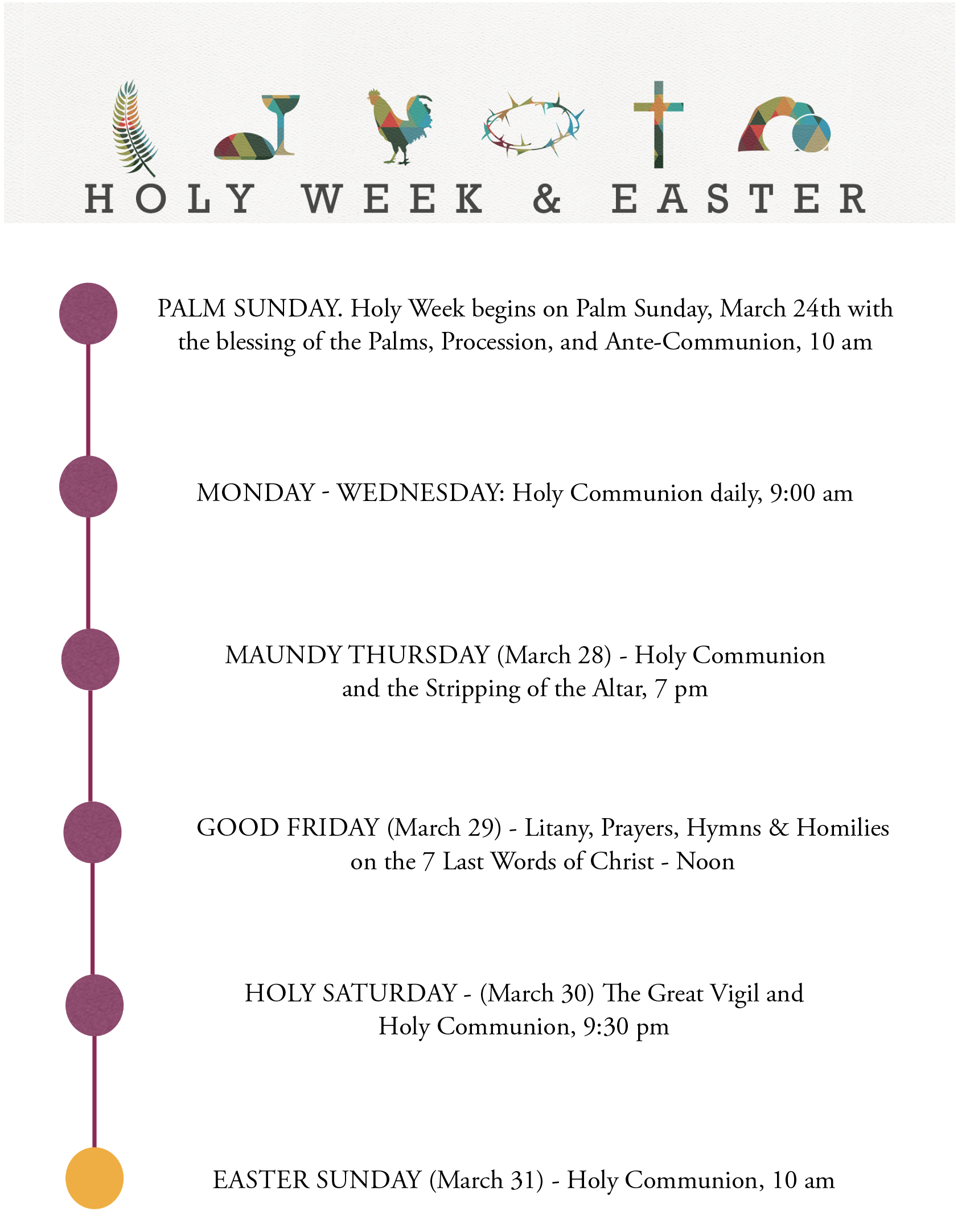 calendar-st-mark-s-church