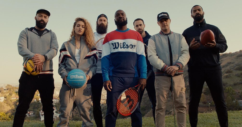 Frames from @wilson launching first ever Sportswear collection. Directed by @gmarks7 it was an honor sharing the company of so much collective talent. More to come&hellip;
&bull;
&bull;
&bull;
#wilson #sportswear #nba #basketball #nfl #cinematography