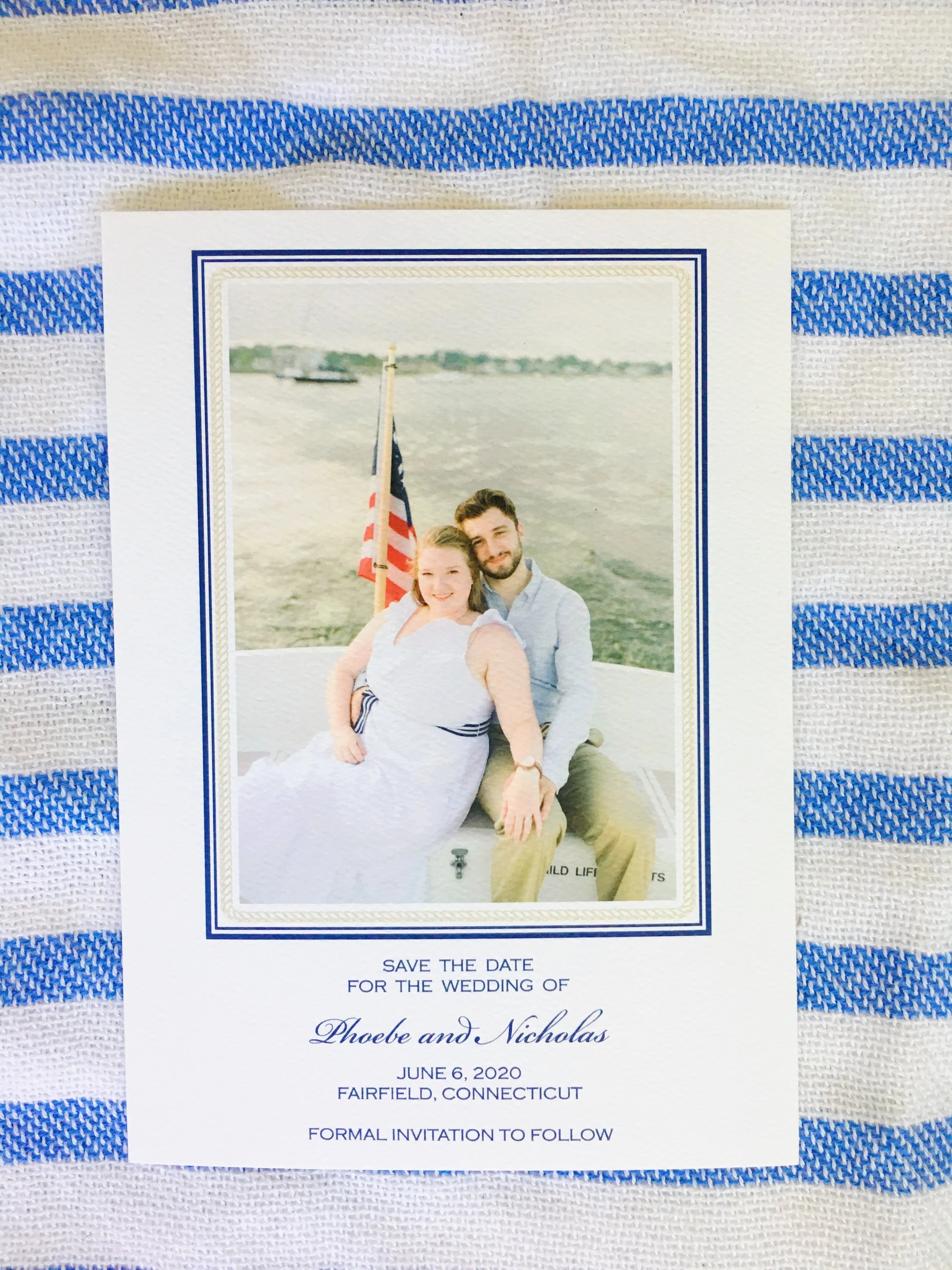 Wedding Wednesday: Our Save the Dates! 