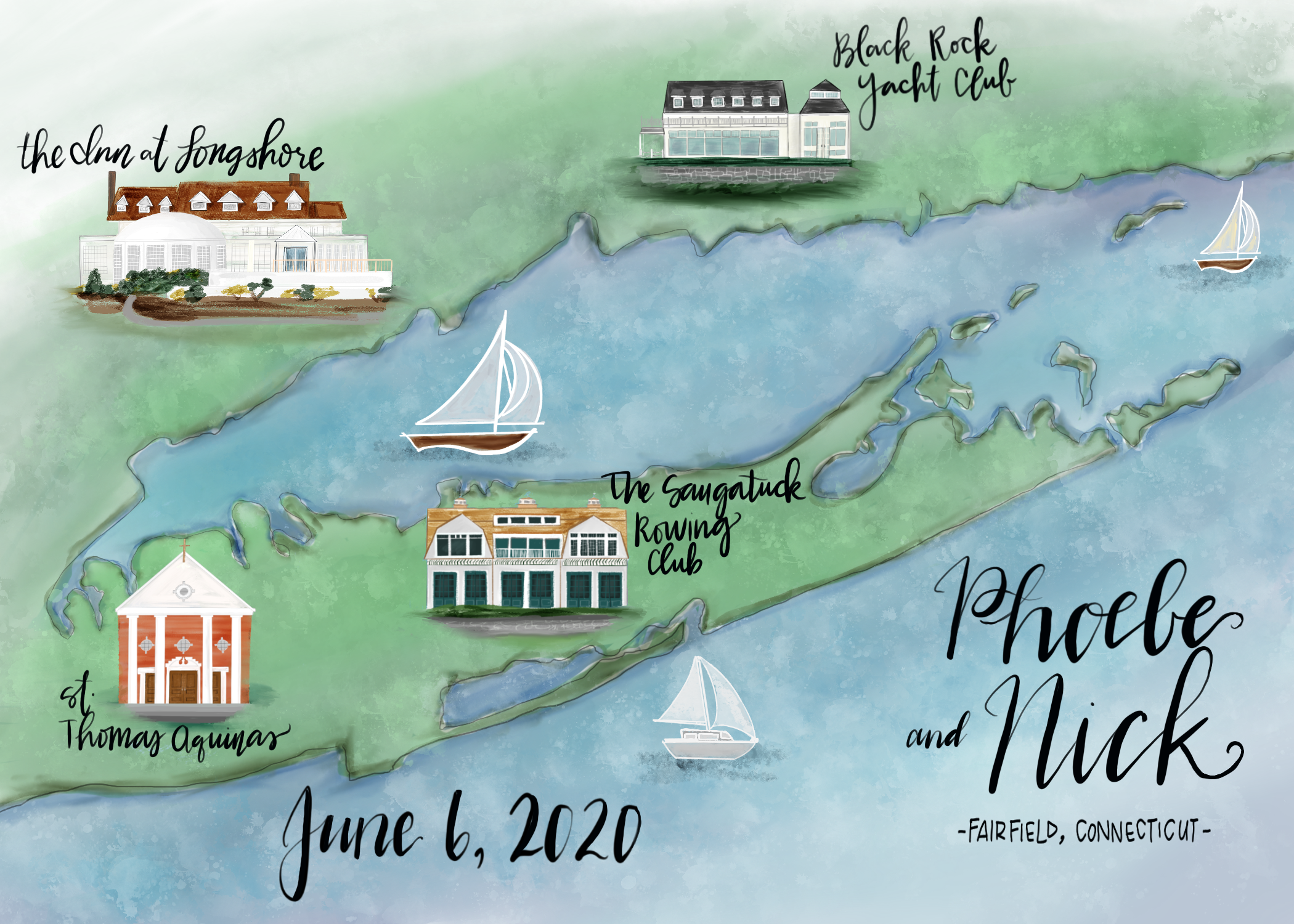 Wedding Wednesday: Our Custom Map