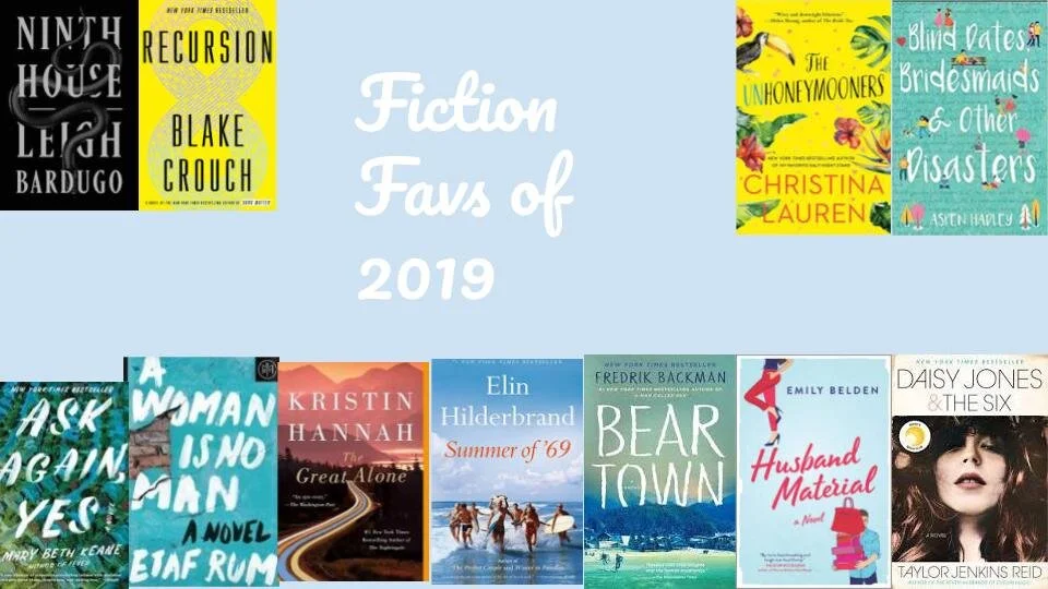 Blogmas: Fiction Favs of 2019