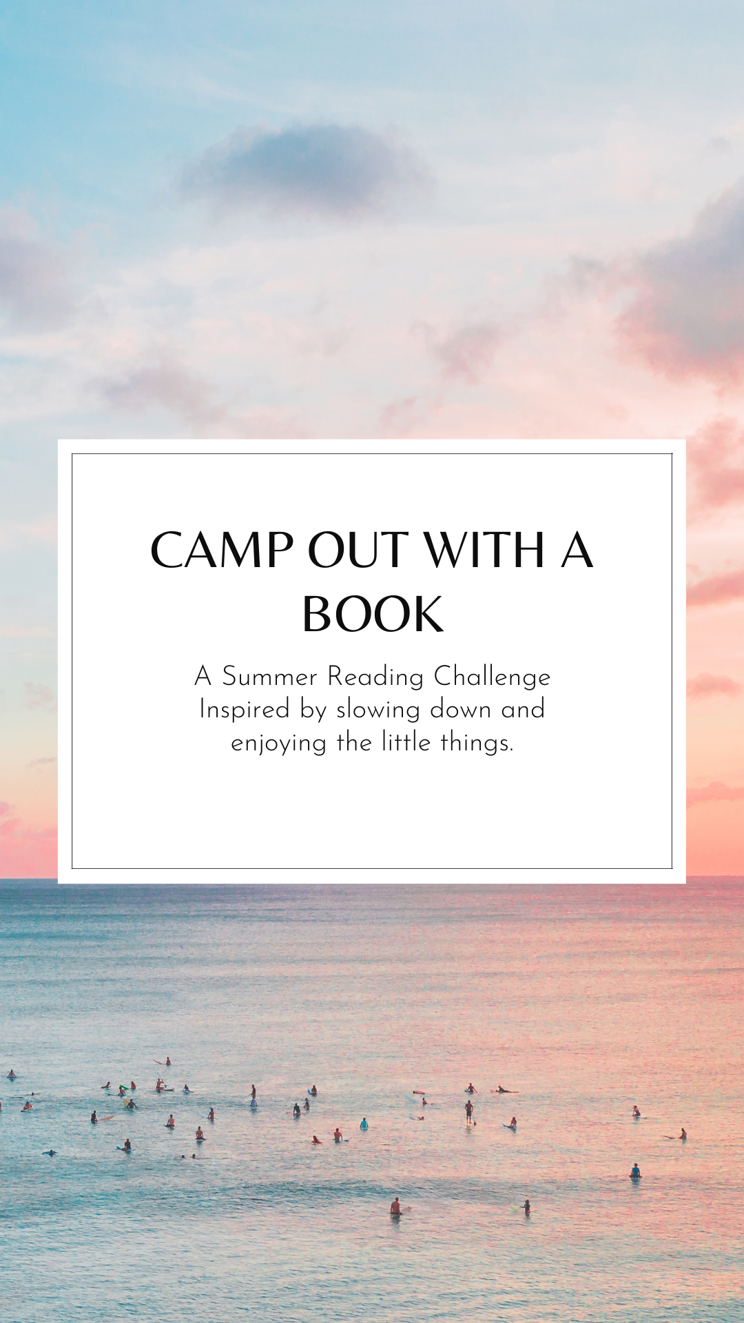 Summer Reading Challenge: Camp Out With a Book