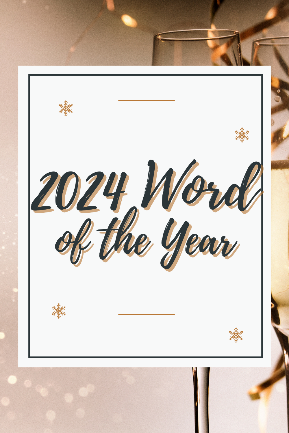 My 2024 Word of the Year