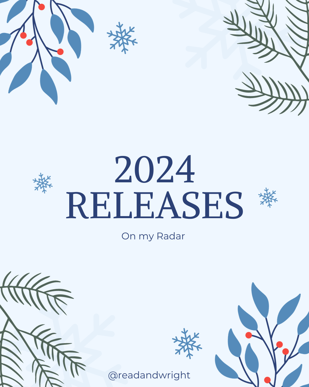 2024 Book Releases on My Radar