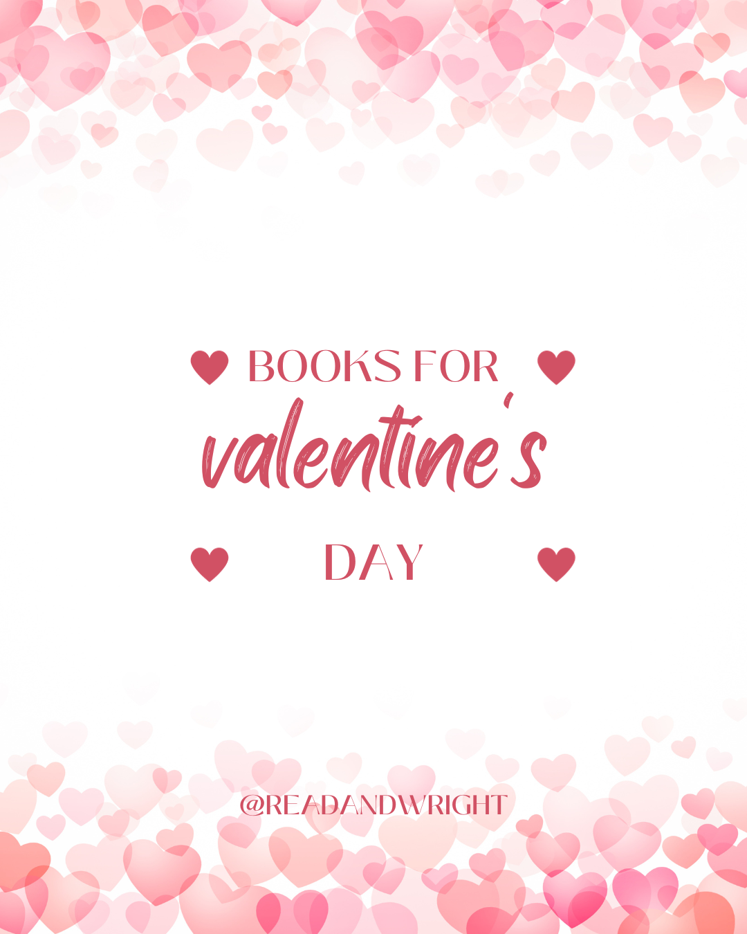 Books Perfect for Valentine's Day