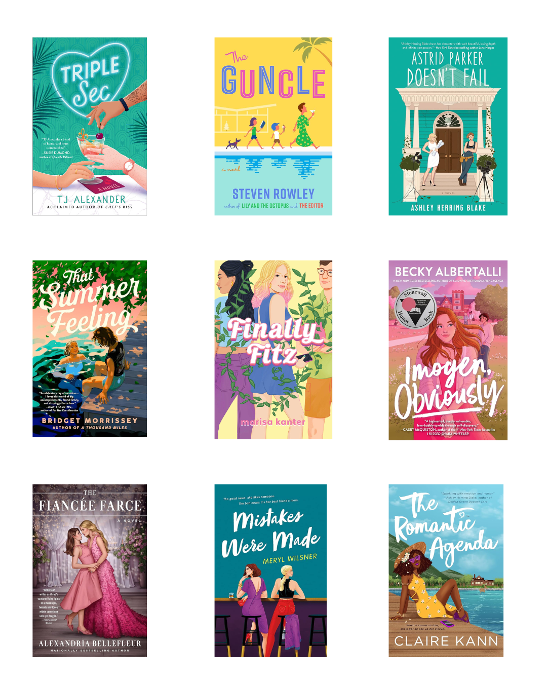 LGBTQ+ Romances for Pride