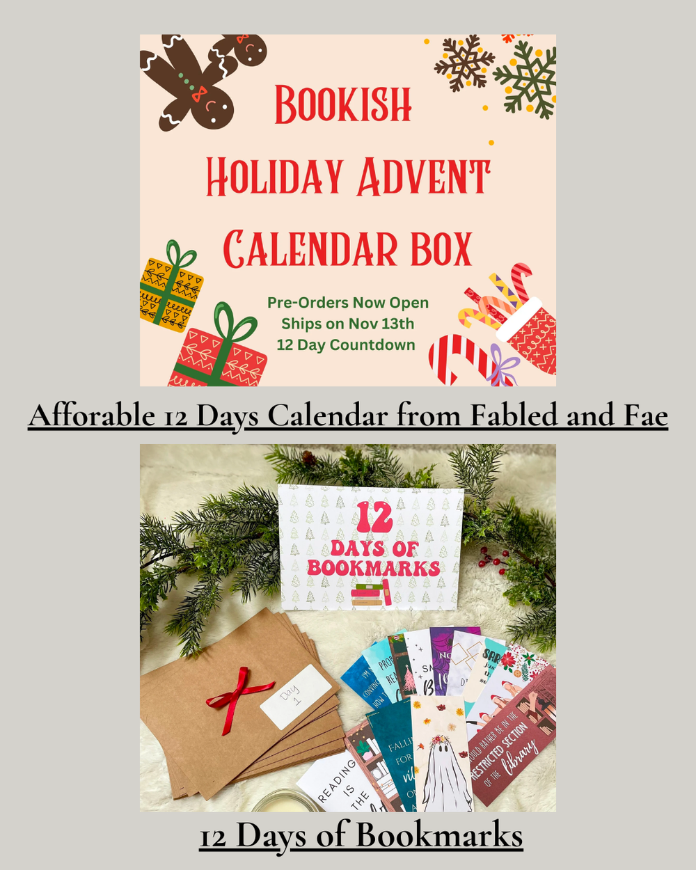 Advent Calendars for Book Lovers โ Read & Wright Advent Calendars for Book Lovers โ Read & Wright