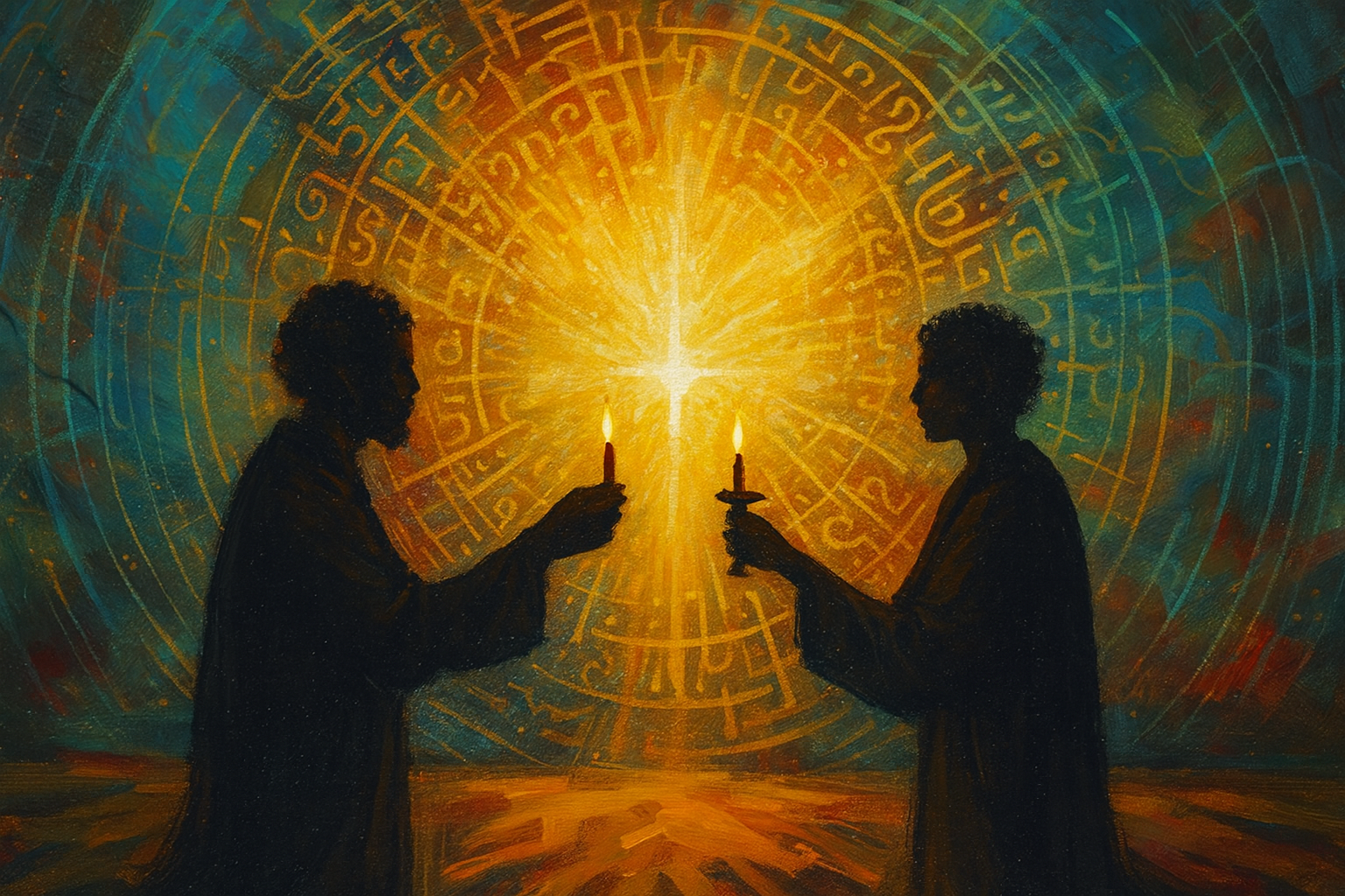 Christ The Living Flame – Divine and Human Being We Are