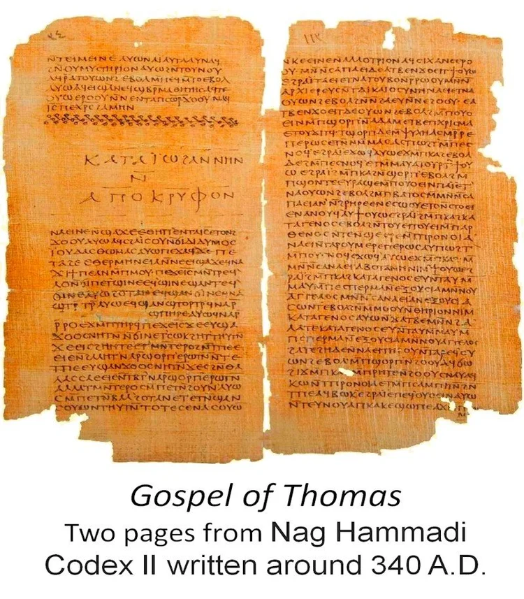 Oneness in the Gospel of Thomas — Integral Christian Network
