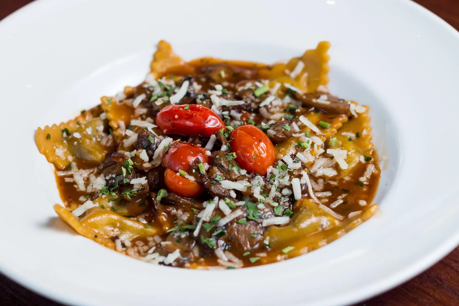 WILD MUSHROOM RAVIOLI