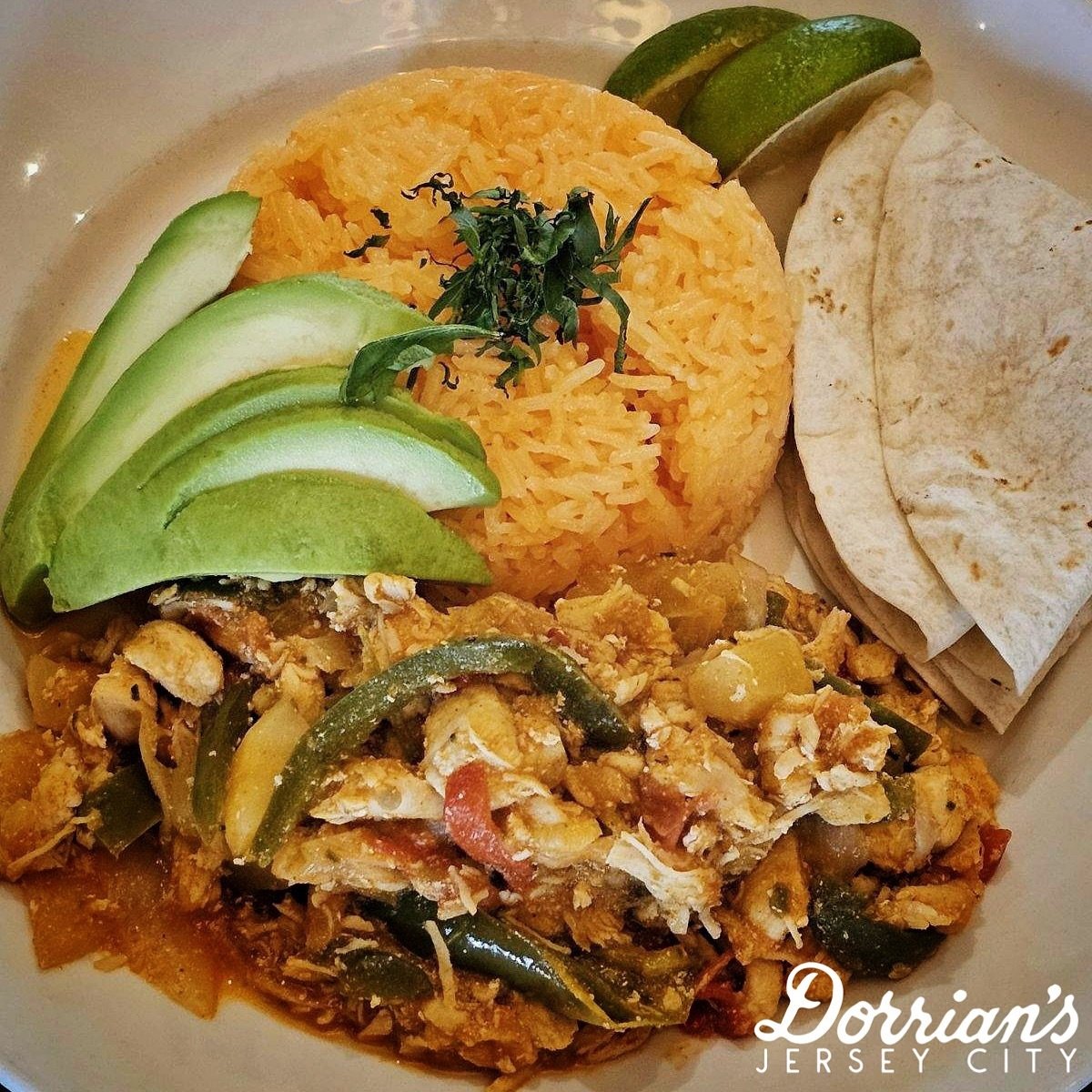 New menu item! Chicken Fajitas. We&rsquo;ve added many great new dishes at Dorrian&rsquo;s, check out our full menu online.