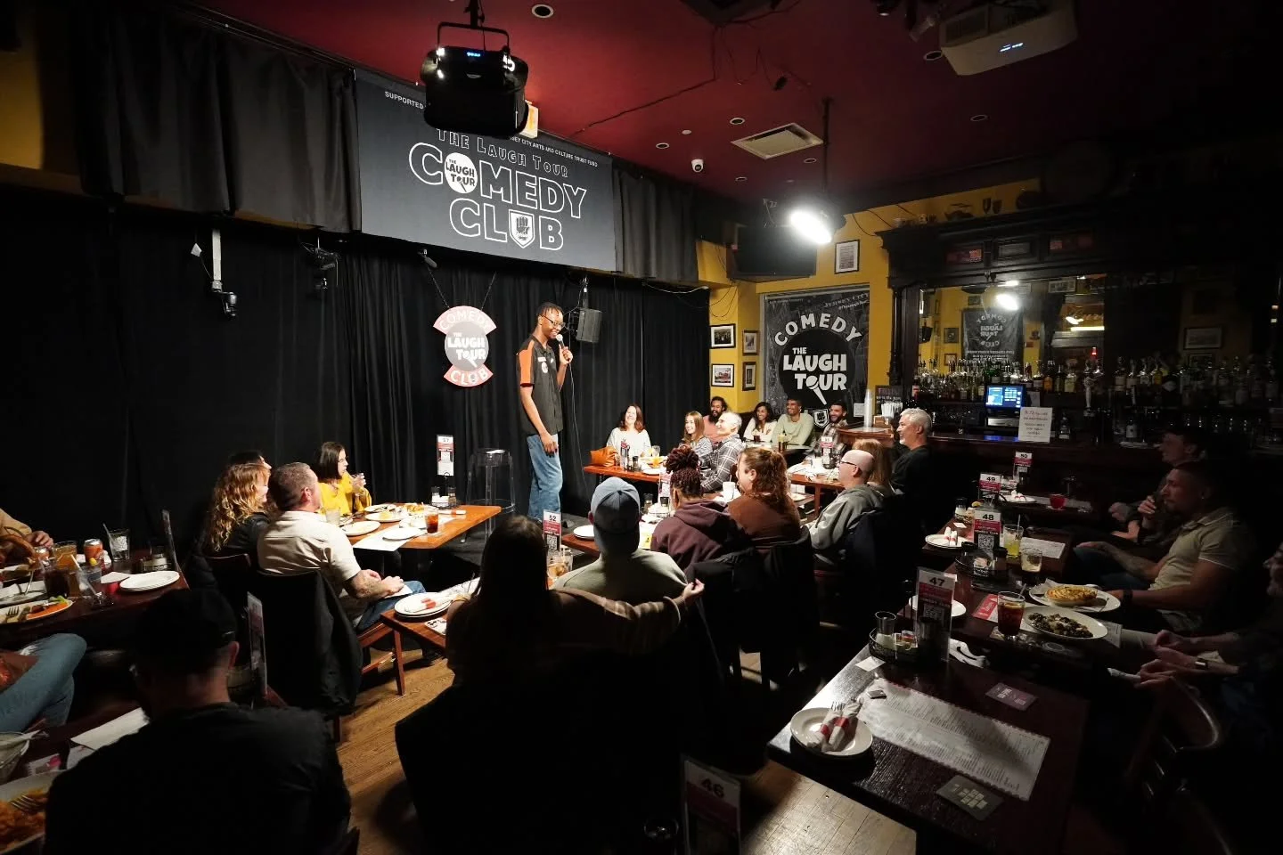 135th SOLD-OUT SHOW 🥹🎉

Heart so full. So grateful to be building this little comedy home and packing it with people willing to laugh, wheeze, gasp, and full-body howl with us.

Shoutout to:
🎂 our birthday girl
💻 Leo and his very sexy medical bil