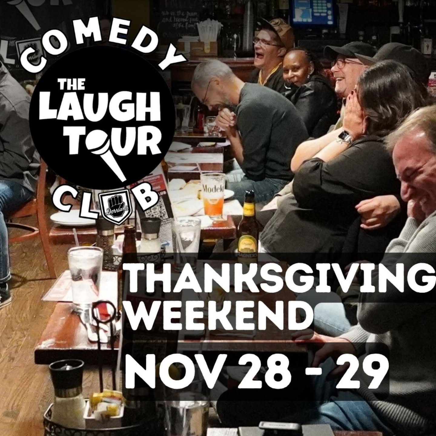 New week, new laughs! 🎤 Shows Thu&ndash;Sat in Jersey City &mdash; minutes from Hoboken, Bayonne &amp; Staten Island 🚗 $5 garage parking / avoid NYC congestion pricing! 🎟 TheLaughTour.com

**4 shows! Fri NOV 28 at 730 &amp; 945, and Sat NOV 29 at 
