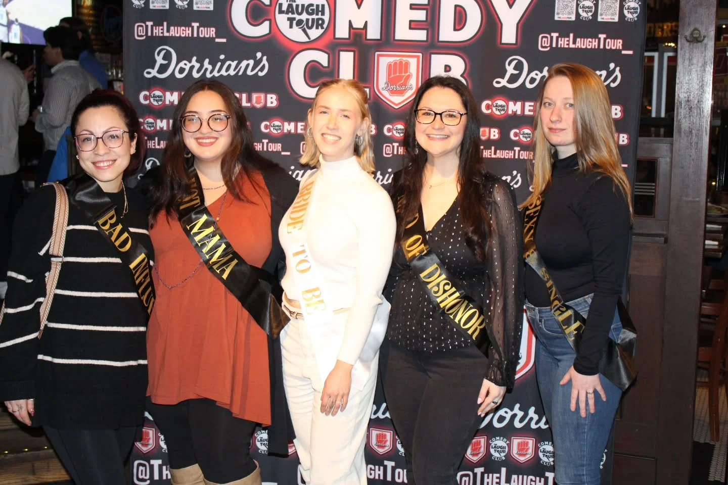 144th sold-out show&hellip; and it was such a damn good time. 🥹🔥

We had a bachelorette party, a newly engaged couple, and a bunch of couples on second and third dates (comedy doing the Lord&rsquo;s work yet again). Plus: a mom and dad out with the