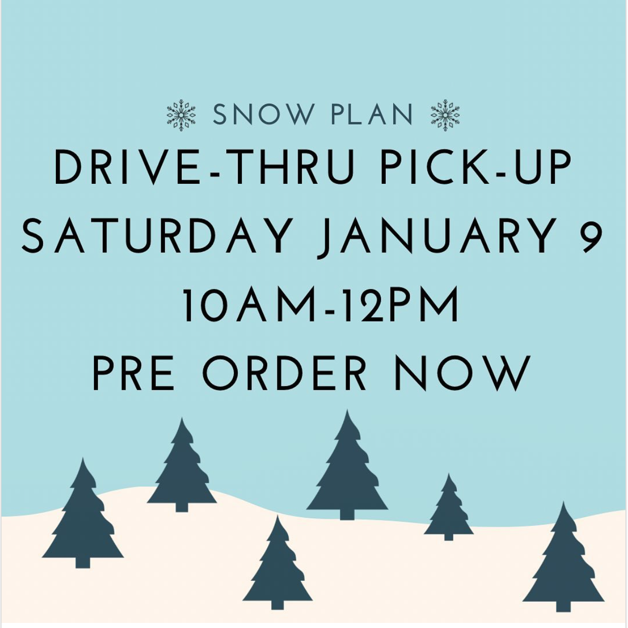 January 9 Market // Weather Update