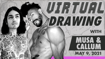 Last week’s session with Callum and Musa