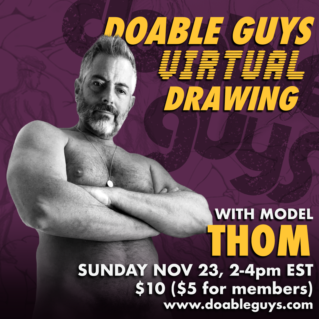 Virtual Drawing Session with Thom