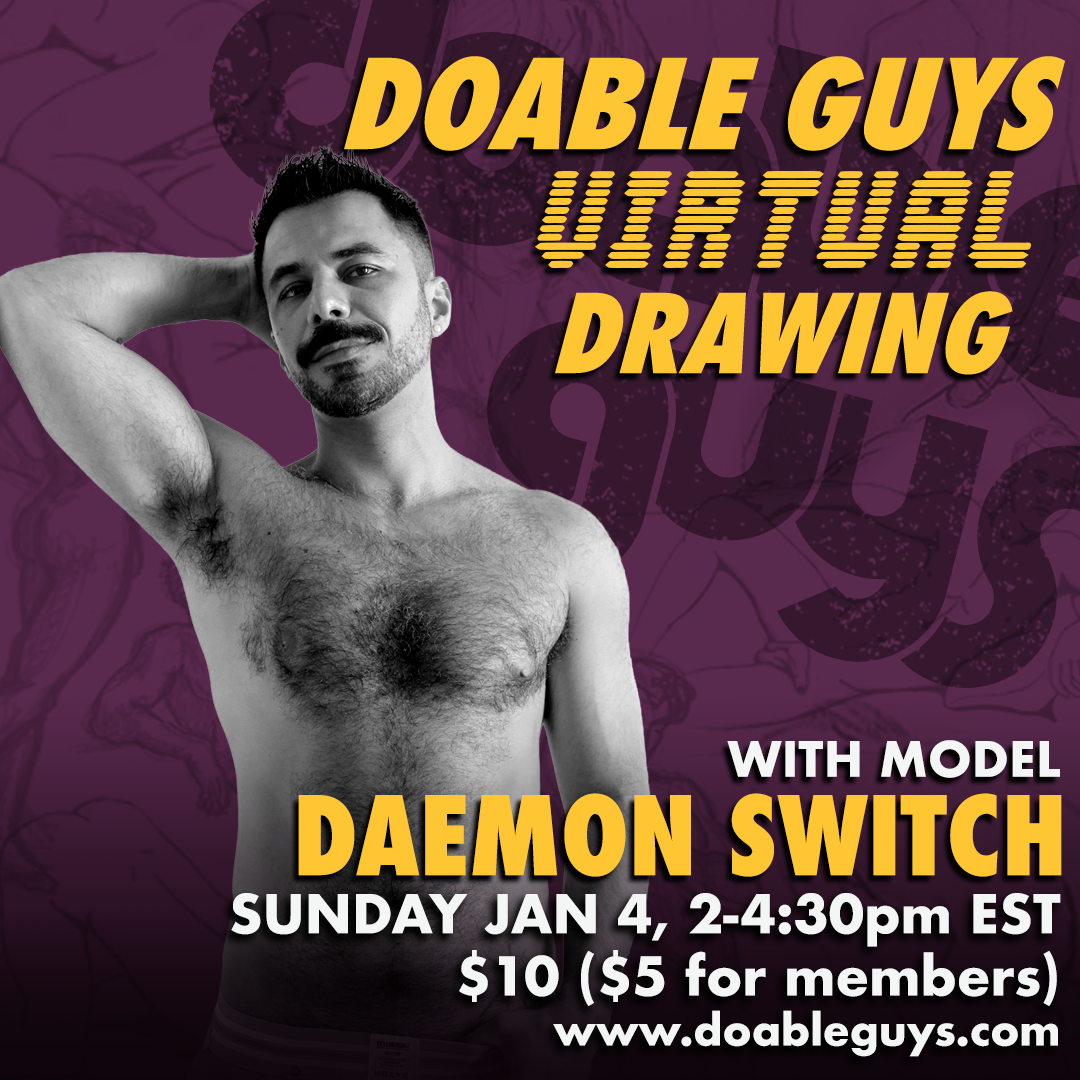Virtual Drawing Session  with Daemon Switch