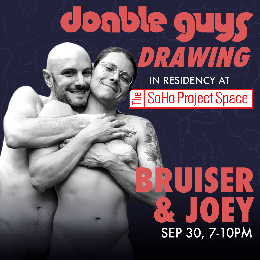 Figure Drawing Session with Bruiser &amp; Joey