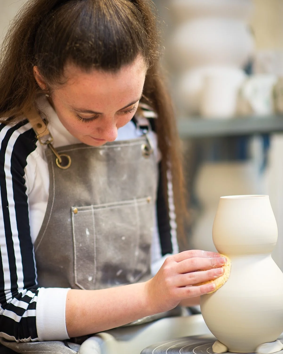 SHOP UPDATE 
Saturday 6 March (AKA TONIGHT)
5pm
www.clairemccceramics.com
Things have been so busy here lately with commissions I’ve hardly mentioned the vases I’ve been working on 🙈
I’ve made a small collection of vases, inspire