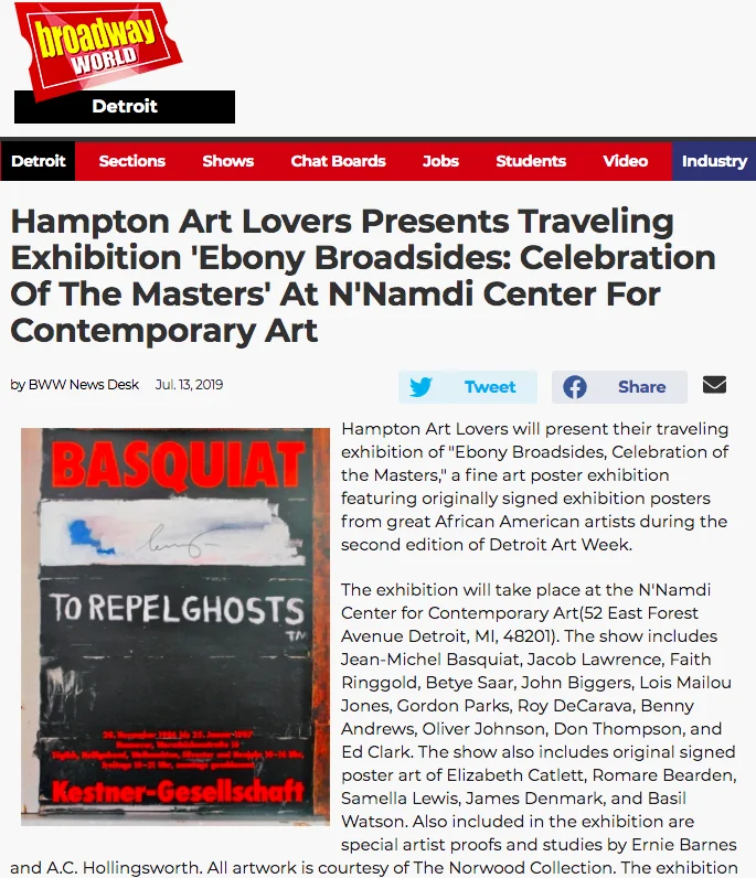 PRESS — Hampton Art Lovers