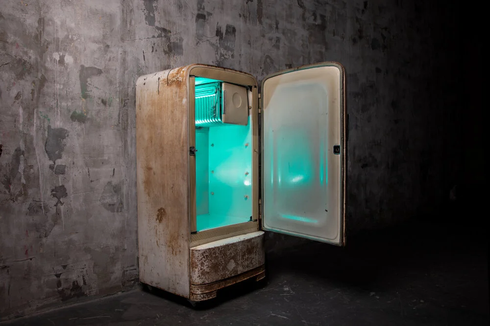 old refrigerator