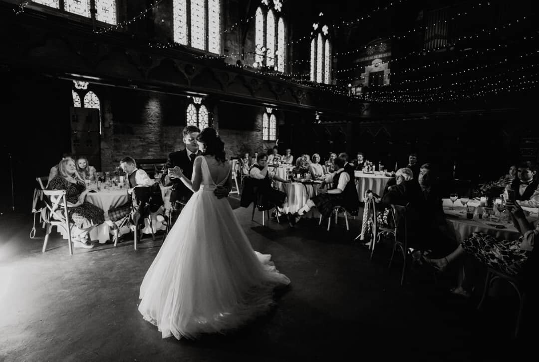 katy &amp; harry 🖤 captured at @cottiersglasgow in glasgow's west end. these guys, like so many couples, had been through all the emotions in the build up to their big day and i was over the moon to be there when the knot was finally tied 💍________